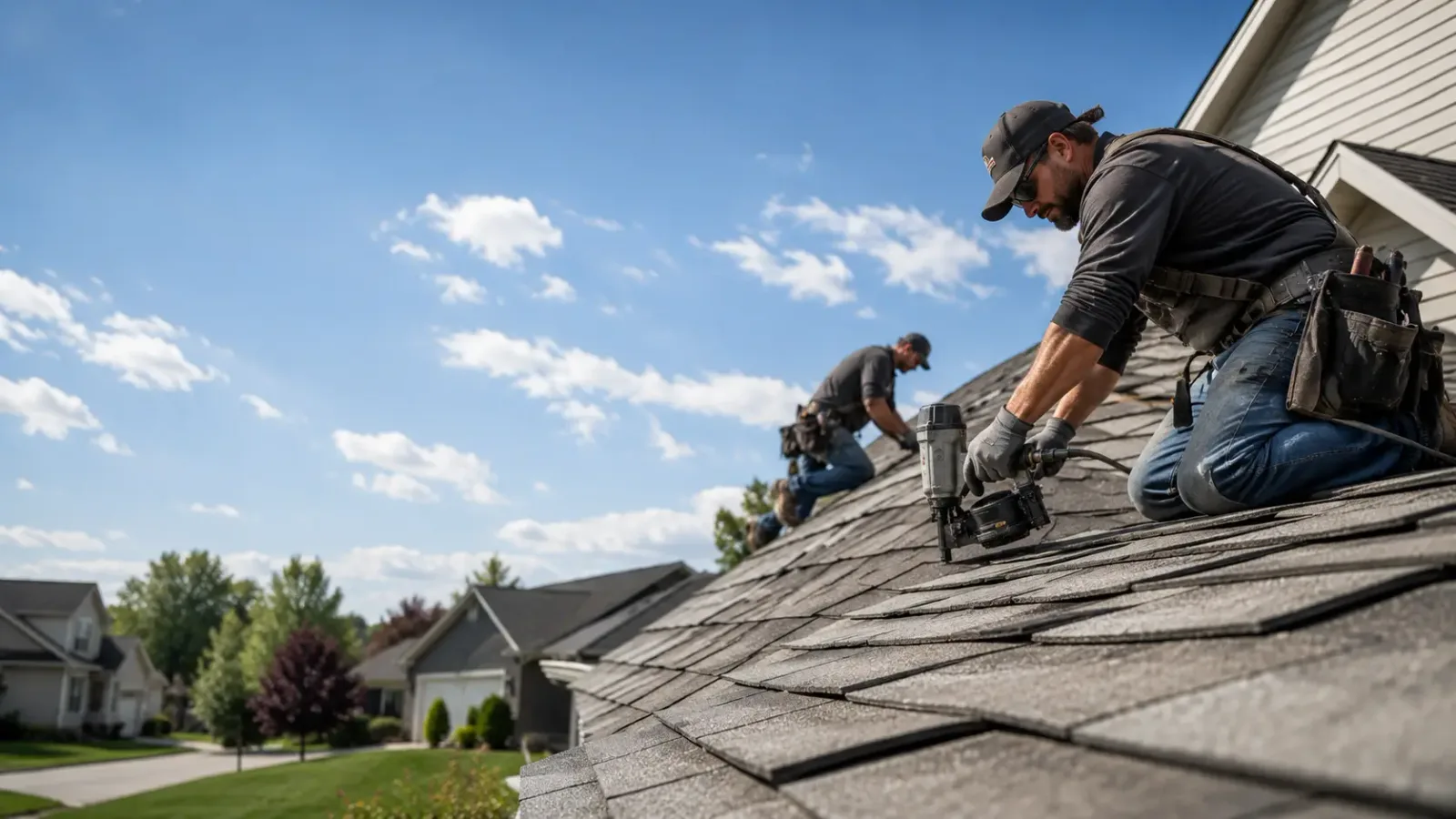Storm Damage Roof Repair in Summit Station, PA near me